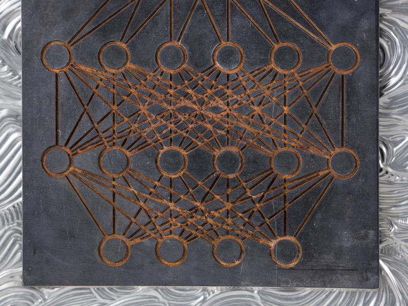 Fleeing Shadows- Black Holes - Hopfield Net